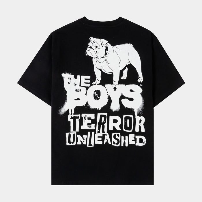 SP x The Boys Unleashed Mens Short Sleeve Shirt (Black/White)