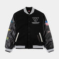 SP x The Boys Vought Varsity Mens Jacket (Black/White)