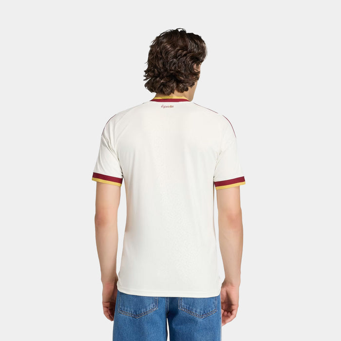 Spain 26 Away Replica Mens Jersey (Off White)