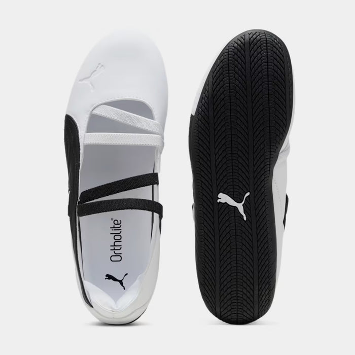 Speedcat Ballet Womens Lifestyle Shoes (Puma White/Puma Black)