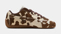 Speedcat Cow Print Womens Lifestyle Shoes (Chocolate Brown/Gum)