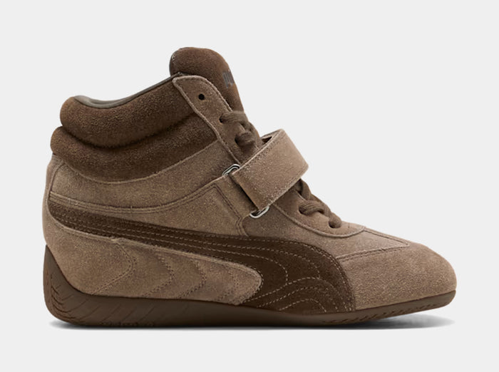 Speedcat Wedge Womens Lifestyle Shoes (Totally Taupe/Chocolate)