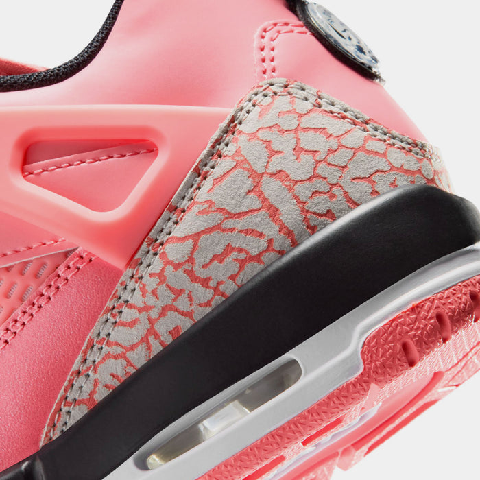 Spizike Low Grade School Basketball Shoes (Pink Gaze/Pink Gaze/White/Black)