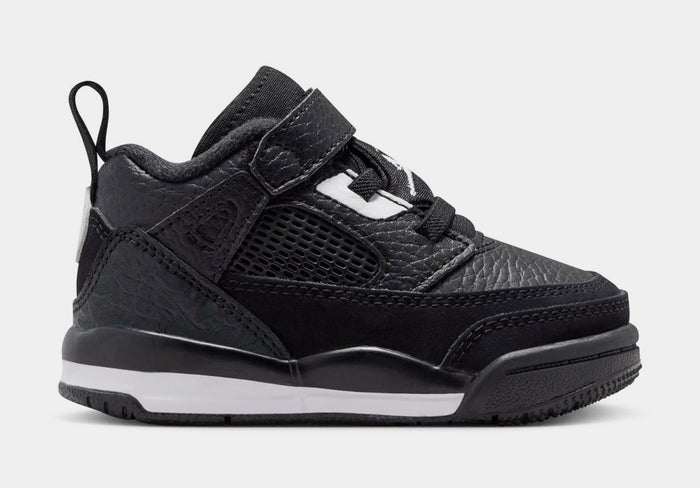 Spizike Low Infant Toddler Basketball Shoes (Black/White/White/Anthracite)