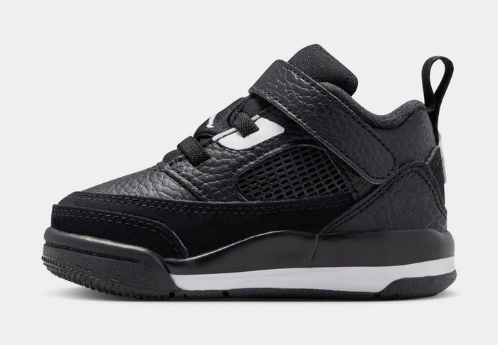 Spizike Low Infant Toddler Basketball Shoes (Black/White/White/Anthracite)