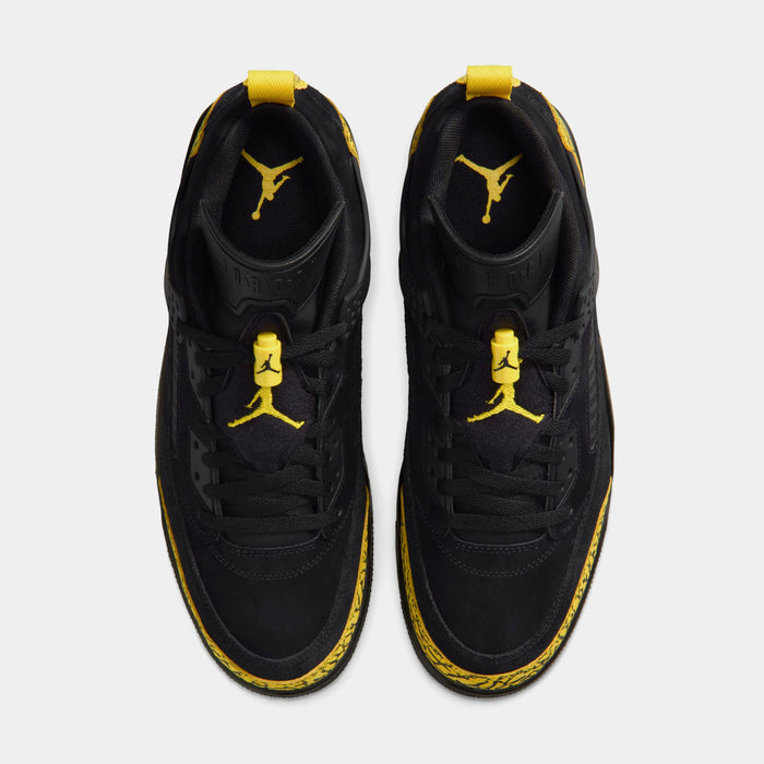 Spizike Low Mens Basketball Shoes (Black/Speed Yellow/Speed Yellow/Black)