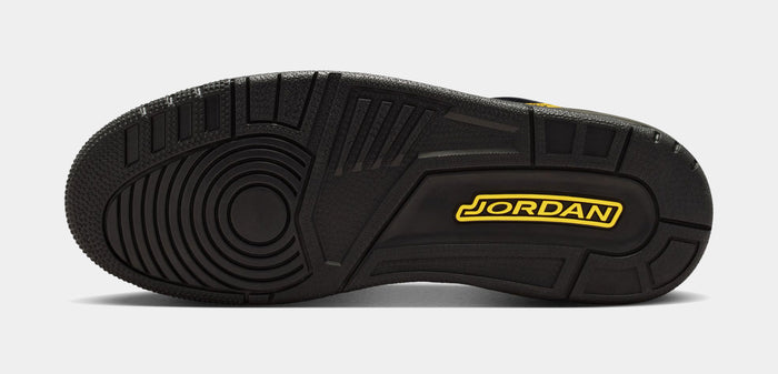 Spizike Low Mens Basketball Shoes (Black/Speed Yellow/Speed Yellow/Black)