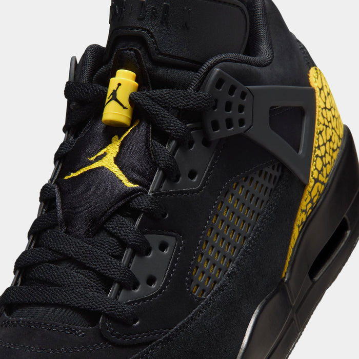 Spizike Low Mens Basketball Shoes (Black/Speed Yellow/Speed Yellow/Black)