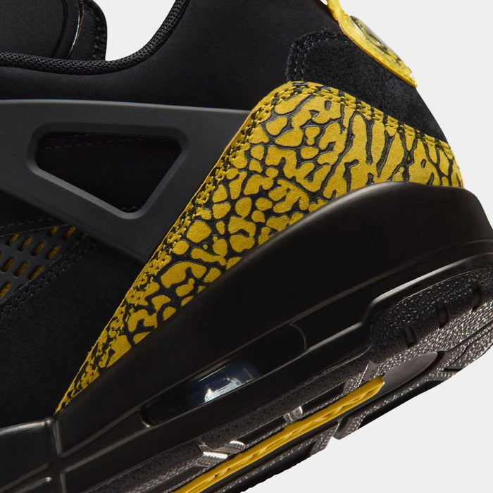 Spizike Low Mens Basketball Shoes (Black/Speed Yellow/Speed Yellow/Black)