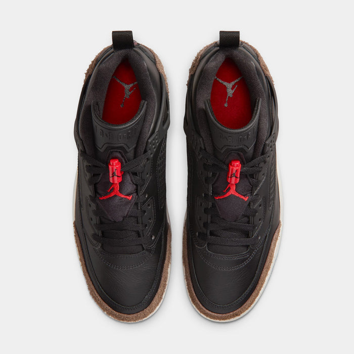 Spizike Low Mens Basketball Shoes (Black/University Red/Palomino/Phantom)