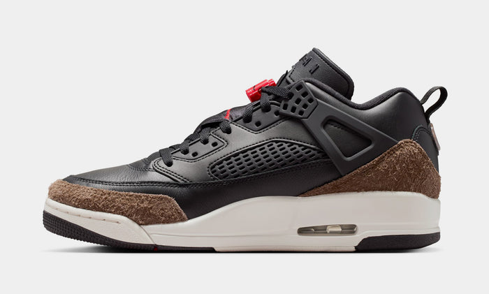 Spizike Low Mens Basketball Shoes (Black/University Red/Palomino/Phantom)