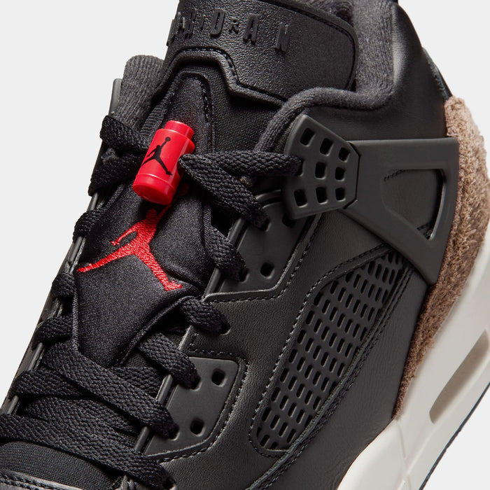Spizike Low Mens Basketball Shoes (Black/University Red/Palomino/Phantom)