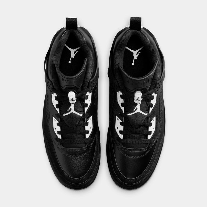 Spizike Low Mens Basketball Shoes (Black/White.White/Anthracite)