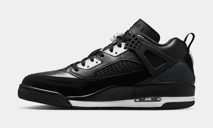 Spizike Low Mens Basketball Shoes (Black/White.White/Anthracite)