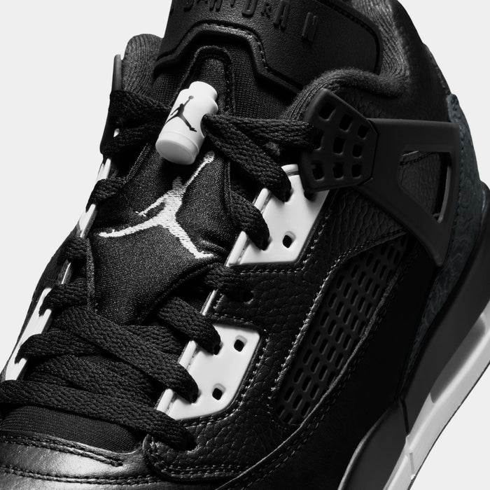 Spizike Low Mens Basketball Shoes (Black/White.White/Anthracite)