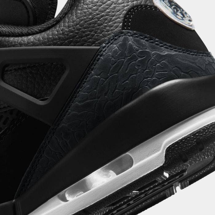 Spizike Low Mens Basketball Shoes (Black/White.White/Anthracite)