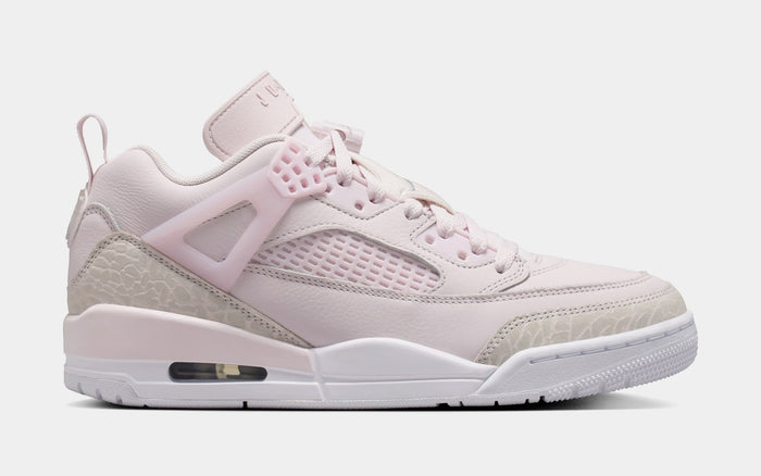 Spizike Low Womens Basketball Shoes (Pearl Pink/White/Wolf Grey)