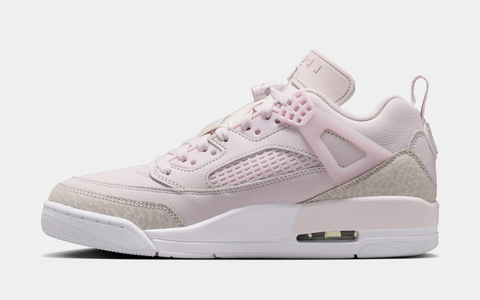 Spizike Low Womens Basketball Shoes (Pearl Pink/White/Wolf Grey)