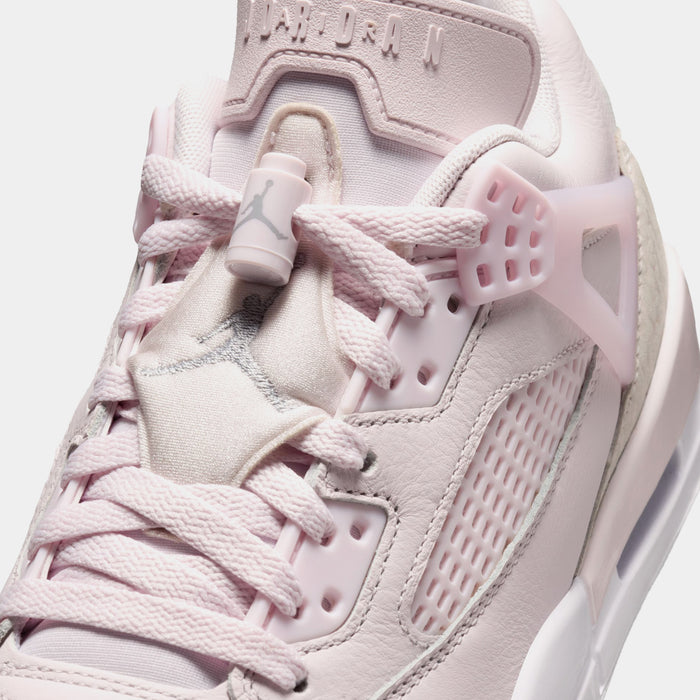 Spizike Low Womens Basketball Shoes (Pearl Pink/White/Wolf Grey)