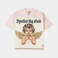 Spoiled Angel Mesh Womens Jersey (Cream/Pink)