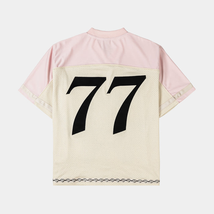 Spoiled Angel Mesh Womens Jersey (Cream/Pink)
