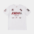 Sports Club Grade School Short Sleeve Shirt (White/Red)