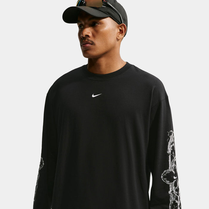Sportswear Max 90 Mens Long Sleeve Shirt (Black)