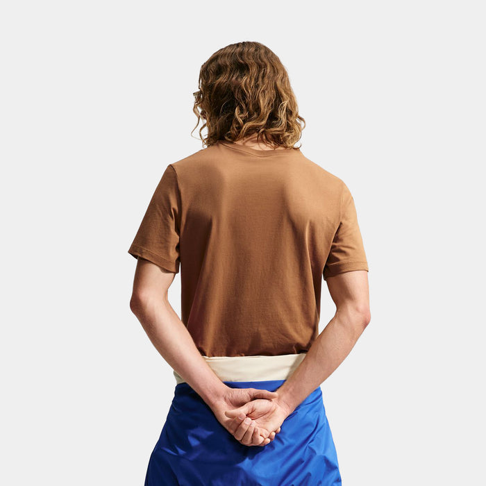 Sportswear Mens Short Sleeve Shirt (Ale Brown)