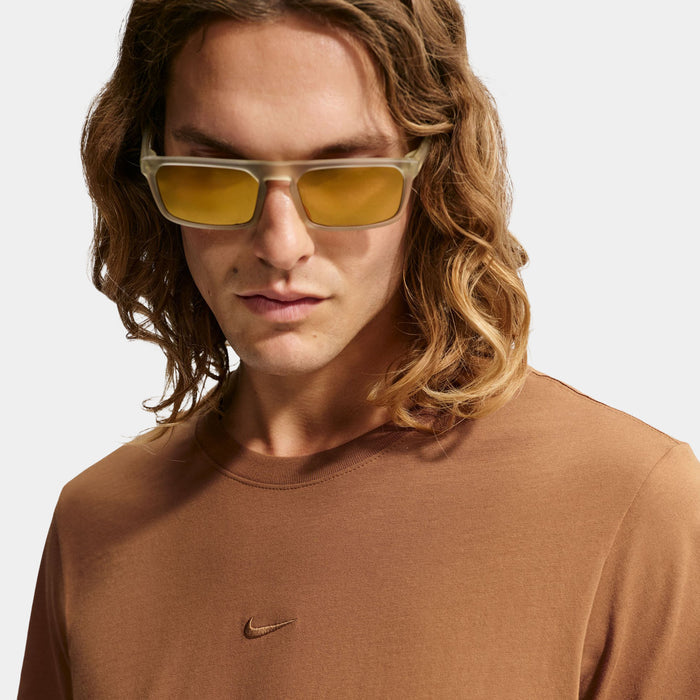 Sportswear Mens Short Sleeve Shirt (Ale Brown)