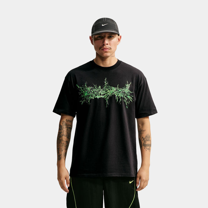Sportswear Mens Short Sleeve Shirt (Black)