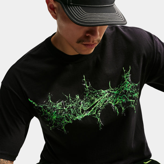 Sportswear Mens Short Sleeve Shirt (Black)