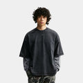 Sportswear Mens Short Sleeve Shirt (Black/Ice Silver/Dark Smoke Grey)
