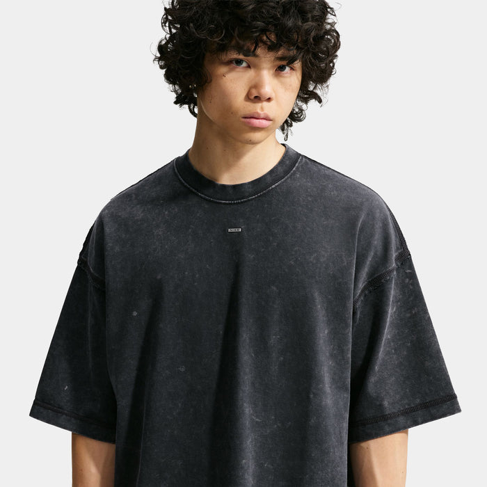 Sportswear Mens Short Sleeve Shirt (Black/Ice Silver/Dark Smoke Grey)