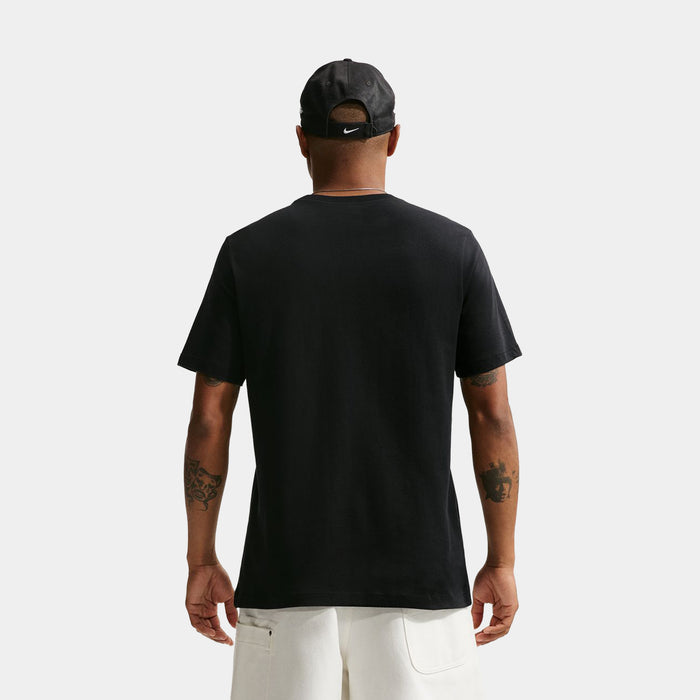 Sportswear Mens Short Sleeve Shirt (Black/White)
