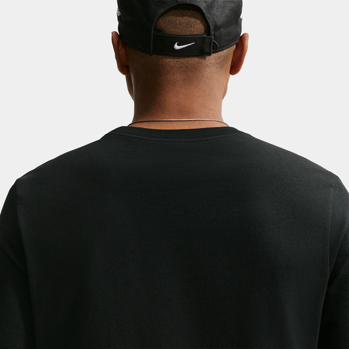 Sportswear Mens Short Sleeve Shirt (Black/White)