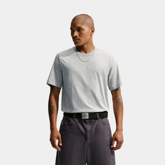 Sportswear Mens Short Sleeve Shirt (Heather Dark Grey/Basic Grey)