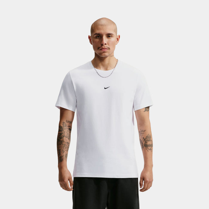 Sportswear Mens Short Sleeve Shirt (White/Black)