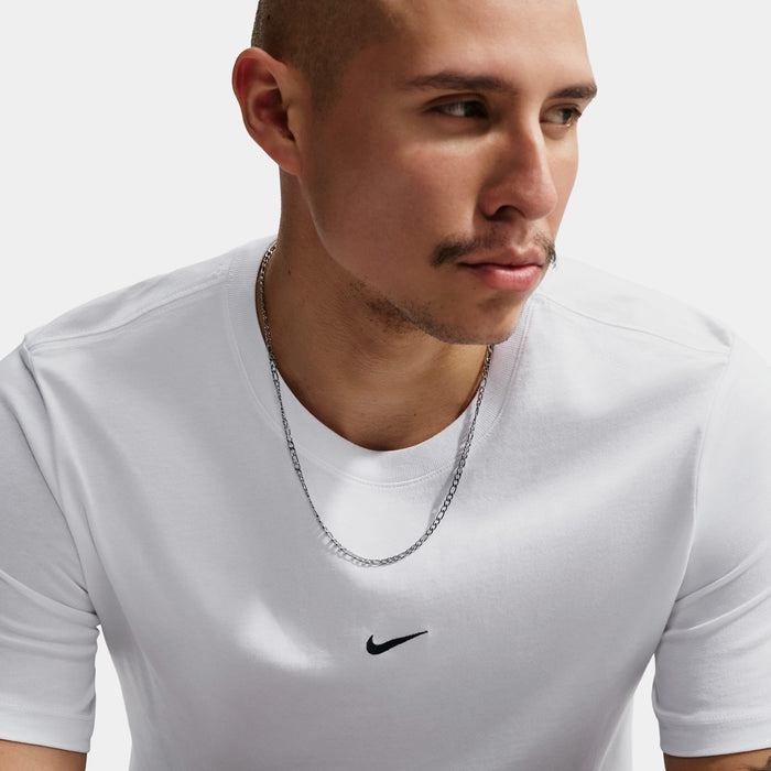 Sportswear Mens Short Sleeve Shirt (White/Black)