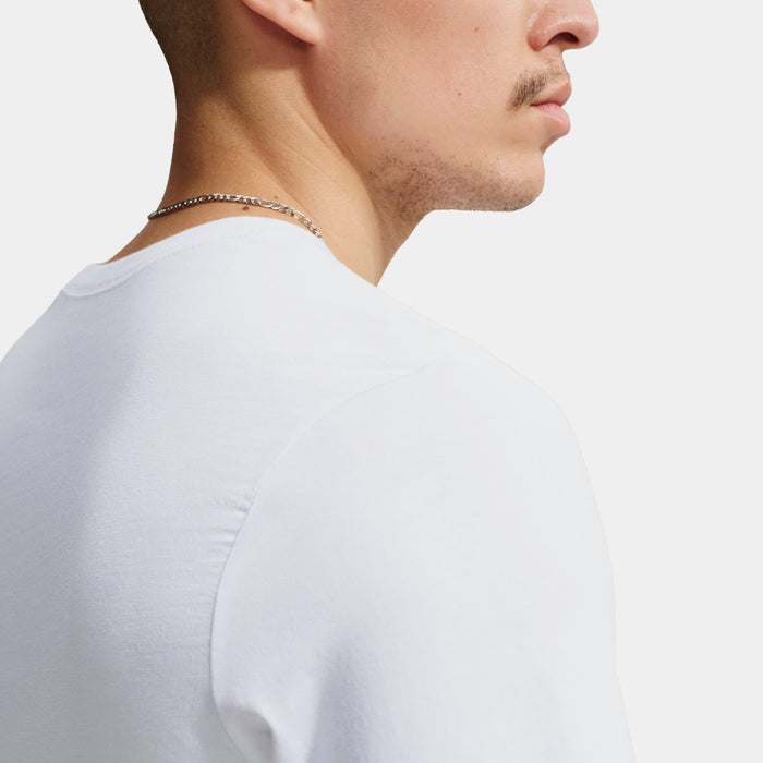 Sportswear Mens Short Sleeve Shirt (White/Black)
