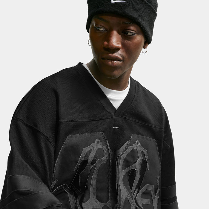 Sportswear Oversized Mens Jersey (Black/Ice Silver/Dark Smoke Grey)