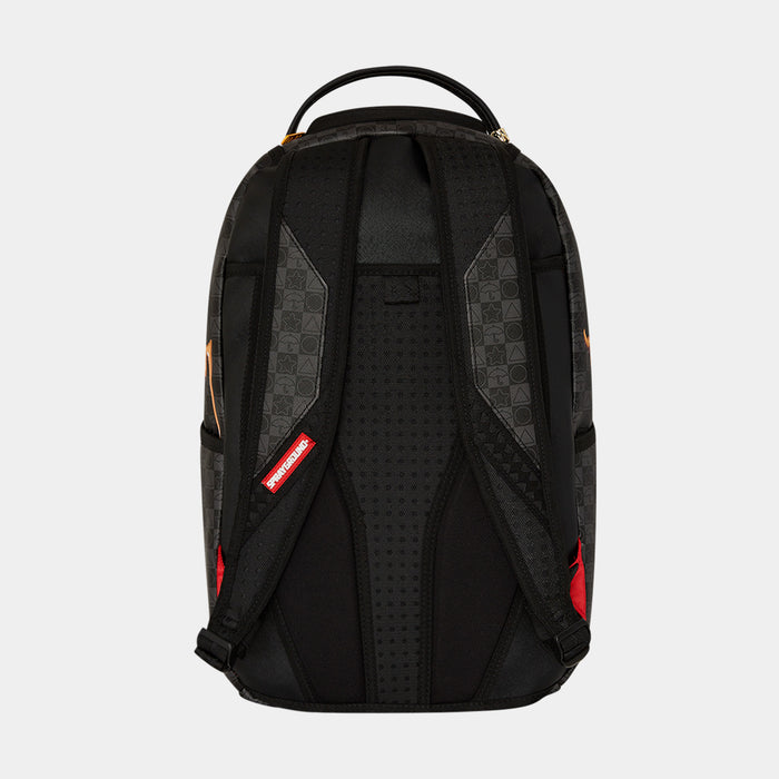 Squid Game Henchmen Mens Backpack (Grey/Red)