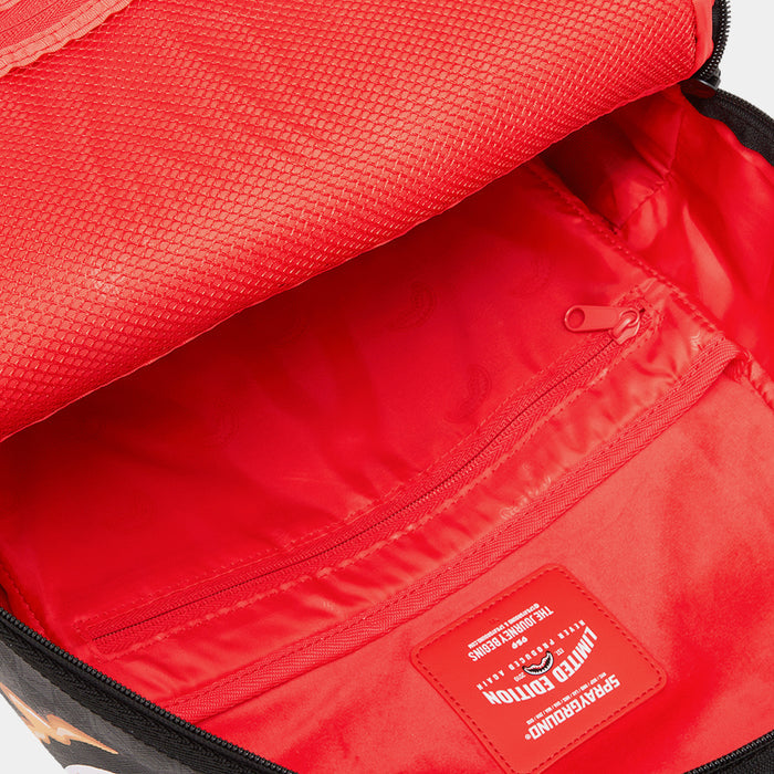Squid Game Henchmen Mens Backpack (Grey/Red)