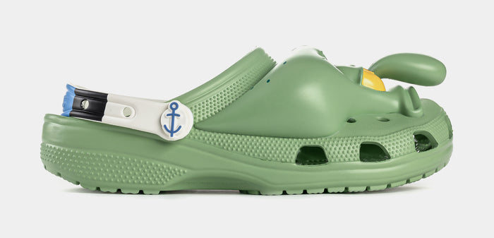 Squidward Classic Clog Mens Sandals (Blue/Green)