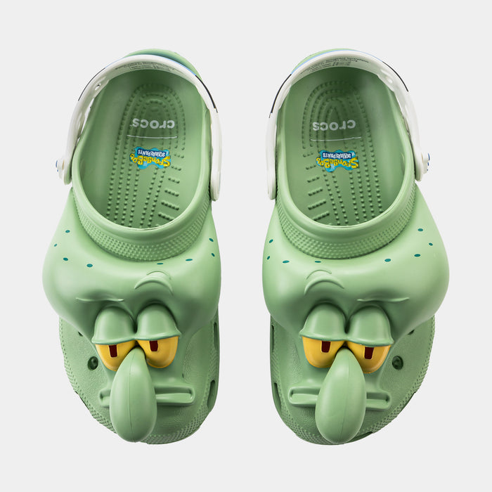 Squidward Classic Clog Mens Sandals (Blue/Green)