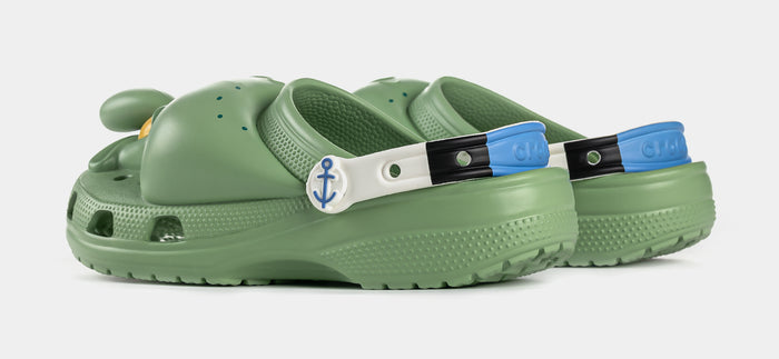 Squidward Classic Clog Mens Sandals (Blue/Green)