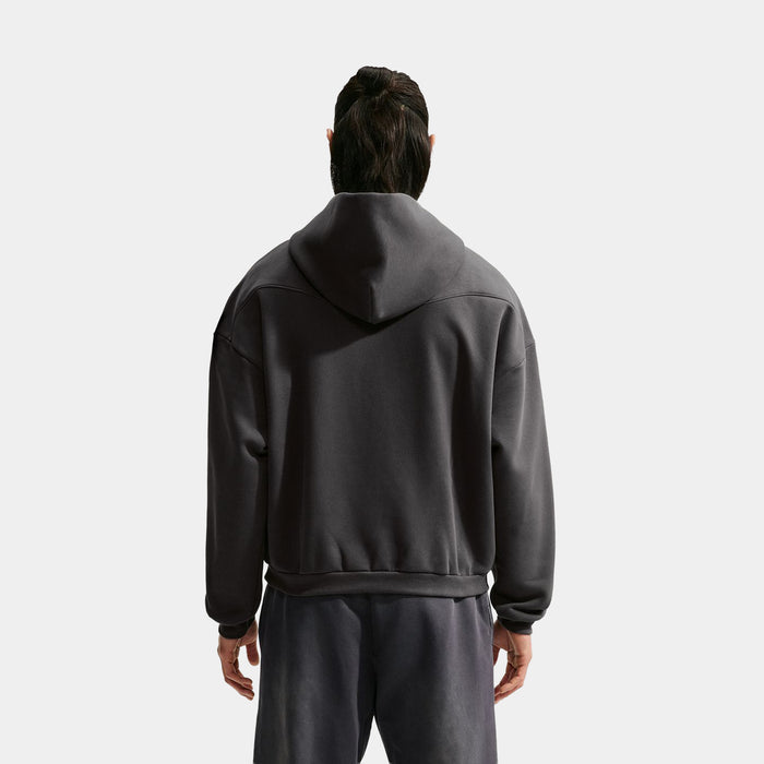 Standard Issue Brushed Basketball Pullover Mens Hoodie (Anthracite/White/Pale Ivory)