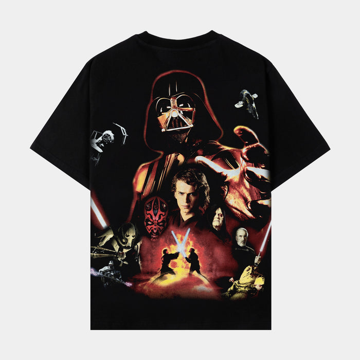 Star Wars By Shoe Palace Empire Mens Short Sleeve Shirt (Black/Red)