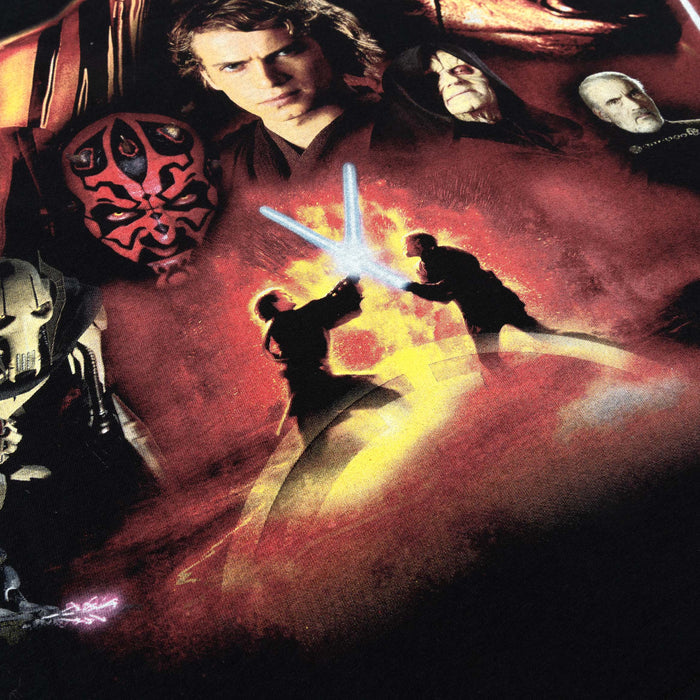 Star Wars By Shoe Palace Empire Mens Short Sleeve Shirt (Black/Red)