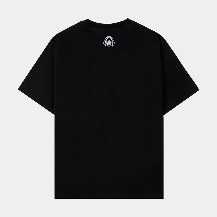 Star Wars By Shoe Palace Palpatine Mens Short Sleeve Shirt (Black/Blue)