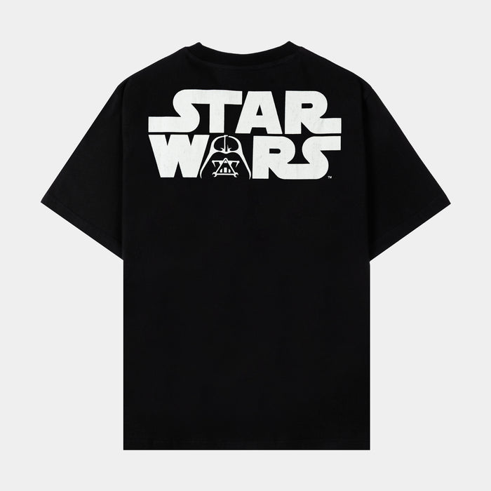 Star Wars By Shoe Palace Vader Mens Short Sleeve Shirt (Black/Red)